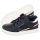 Tommy Hilfiger Buty Mid Cut Lace-Up Sneaker T1B4-32043-0621 X007 Blue/White (TH262-a)