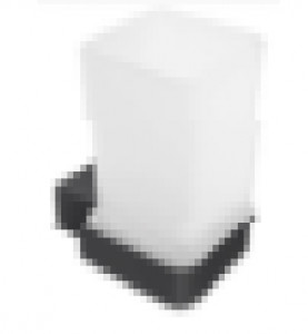 HOZZE 20-310b Uchwyt ze szklanką CZARNY MAT