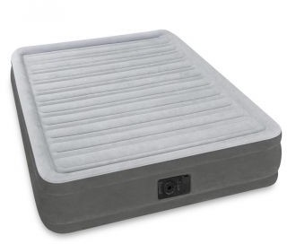 Intex Materac welurowy z pompką elektr 191 x 137 x 33 cm 67768 67768