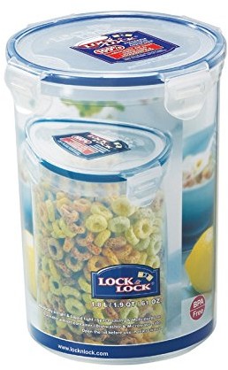 LOCK & LOCK Lock & Lock PP Classic, uniwersalny pojemnik do przechowywania żywności, przezroczysty, 1800 ml HPL933D