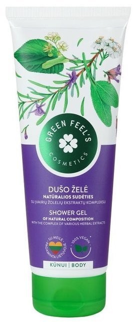 Green Feel's Green Feels Green Feels Żel pod prysznic z ekstraktami ziołowymi 250ml 53659-uniw