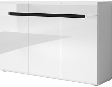 Helvetia Komoda HEKTOR 45 Biały + biały połysk 2498AJ45