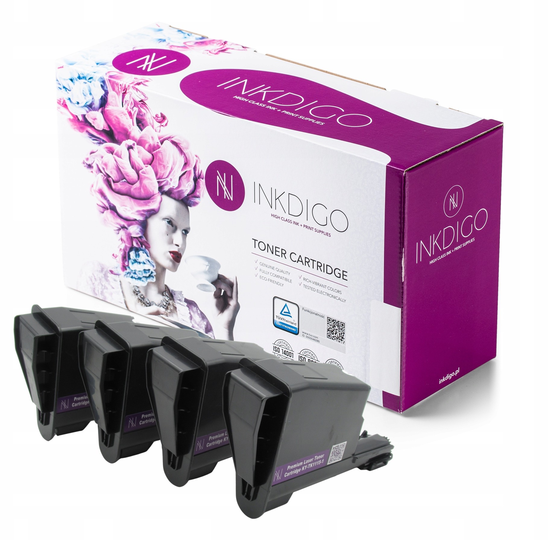 4x Toner do Kyocera Mita FS-1041 FS-1220 FS-1320