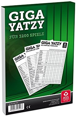 ASS Altenburger Spielkarten ASS Altenburger 22517117 - Giga Yatzy Block