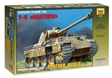 Zvezda 3678 Pz.Kpfw.V Panther Ausf. D 1:35