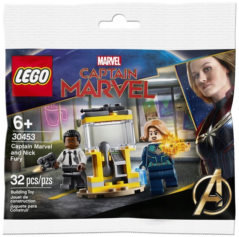 LEGO Avengers 30453 Kapitan Marvel I Nick Fury