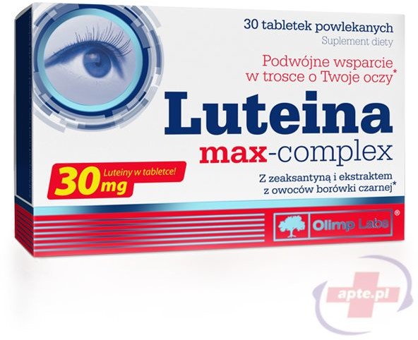 Olimp Luteina Max-Complex x30 tabletek