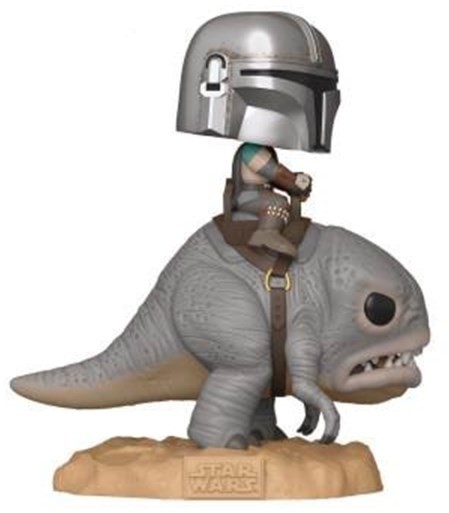 Funko POP! Rides: Star Wars (The Mandalorian On Blurrg)