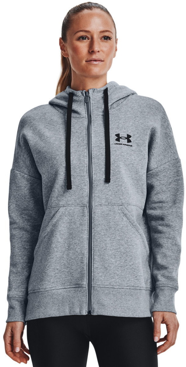 Under Armour Damska bluza dresowa rozpinana z kapturem Rival Fleece Logo Hoodie