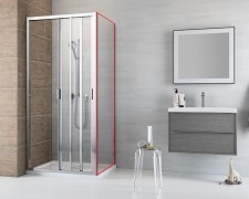 Radaway Evo S 75 Radaway ścianka boczna przejrzysta 750 h:2000 336075-01-01 336075-01-01