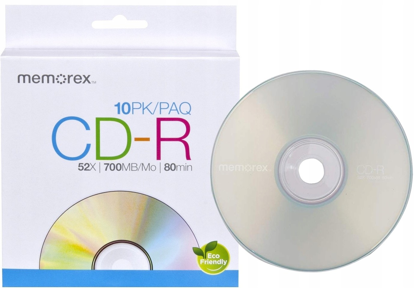 Memorex Płyty Cd-r 700MB 100 szt + koperty do płyt