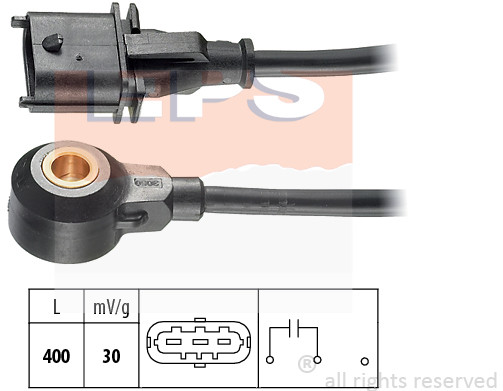 EPS CZUJNIK SPALANIA STUKOWEGO OPEL 1.957.074