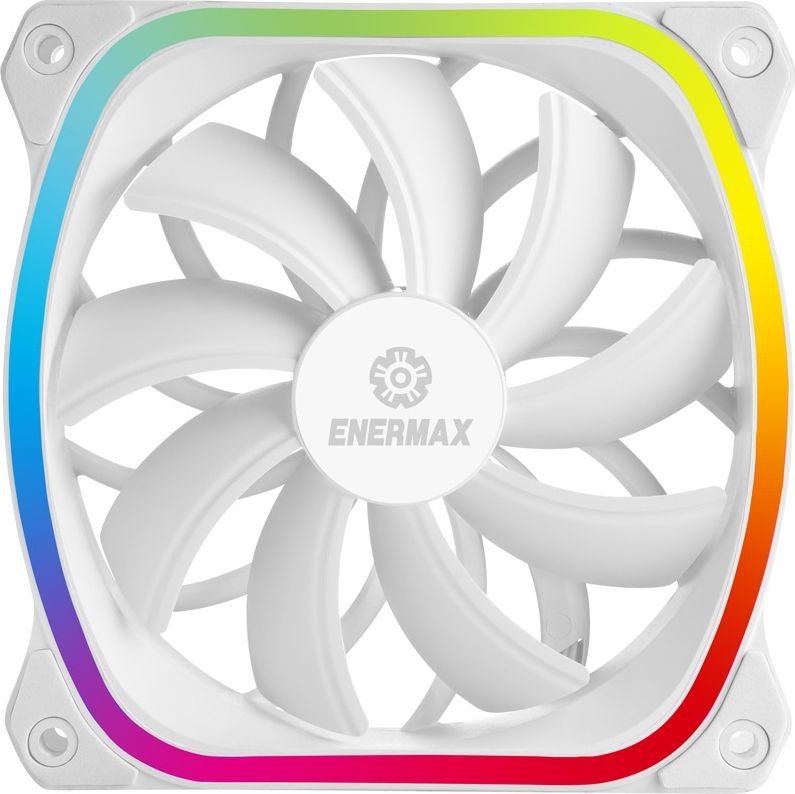 Enermax SQUA ARGB White case fan white single fan