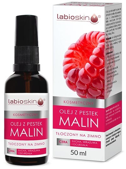 BioOil Olej z pestek maliny kosmetyczny tłoczony na zimno 50ml Wyprodukowano w Polsce