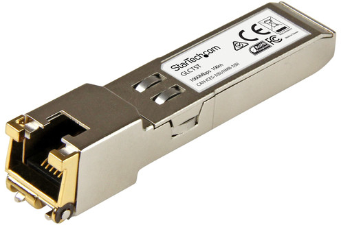 Cisco StarTech.com Startech.COM GLC-T COMPATIBLE SFP MODULE LIFETIME WARRANTY SFP MINI-GBIC TRANSCEIVER MODULE GIGE GLCTST