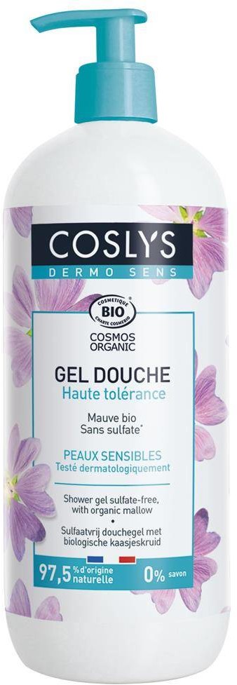 Coslys Dermosens, Żel pod prysznic z organiczną malwą, 950 ml