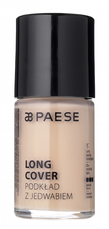PAESE LONG COVER - Lekki podkład z jedwabiem o przedłużonym działaniu - 1.5 N PAELLZODZ-DZ