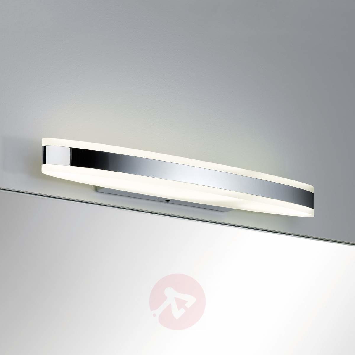 Paulmann Lampa łazienkowa 70470 LED wbudowany na stałe 1 x 9 W IP44 230 V 4.5 cm x 50 cm x 8.4 cm Chrom 4000870704707