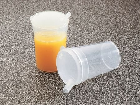 Patterson Medical Patterson ustniku przystosowanym Medical dziób kubek, 4 MM, przezroczysty 091099977