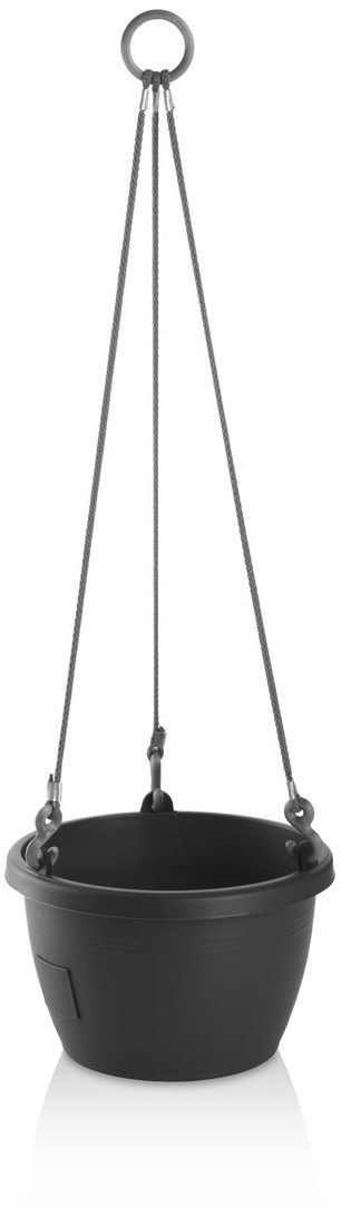 Blumfeldt Gardenico samonawadniająca do zawieszenia Marina antracyt, śr. 30 cm