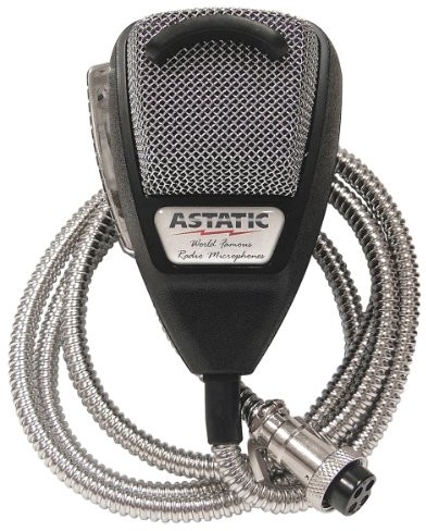 Astatic astatic (302  10001se) 636lse 4-pin Noise Canceling CB Microphone 302-10001SE