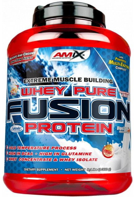 Amix Nutrition Whey Pure Fusion Protein 1000 g Biała czekolada