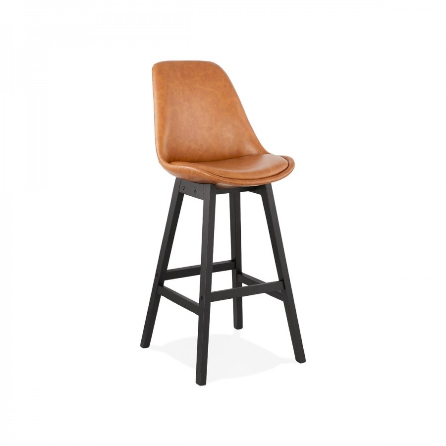 Kokoon Design Hoker Janie brązowy nogi czarne BS02880BRBL