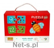 DOBRA FIRMA Puzzle Cyferki Chrobaczki 300116