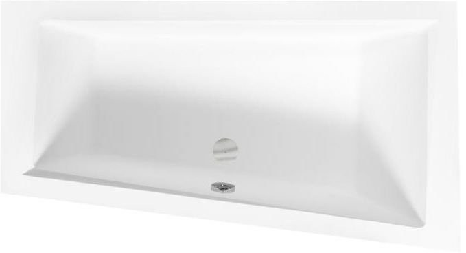 Besco 150x85 Intima Slim Prawa + Syfon #WAI-150-SPI