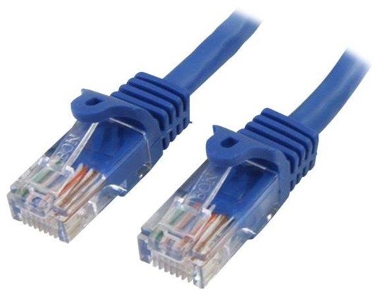 StarTech com 10m Blue Cat5e / Cat 5 Snagless Ethernet Patch Cable 10 m - patch cable - 10 m - blue 45PAT10MBL