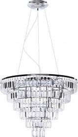 Azzardo Lampa wisząca Glamour lampa wisząca LED Ready do salonu CRYSTAL AZ4752 AZ4752