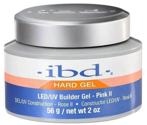 IBD Hard Builder Gel LED/UV żel budujący Pink II 56g 106965-uniw