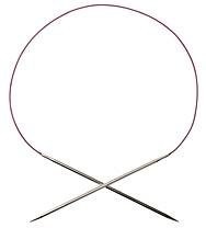 KnitPro Nova rundstricknadeln niklowana metalowy, wielokolorowa, 3,00mm / 150cm (10515) KP10515