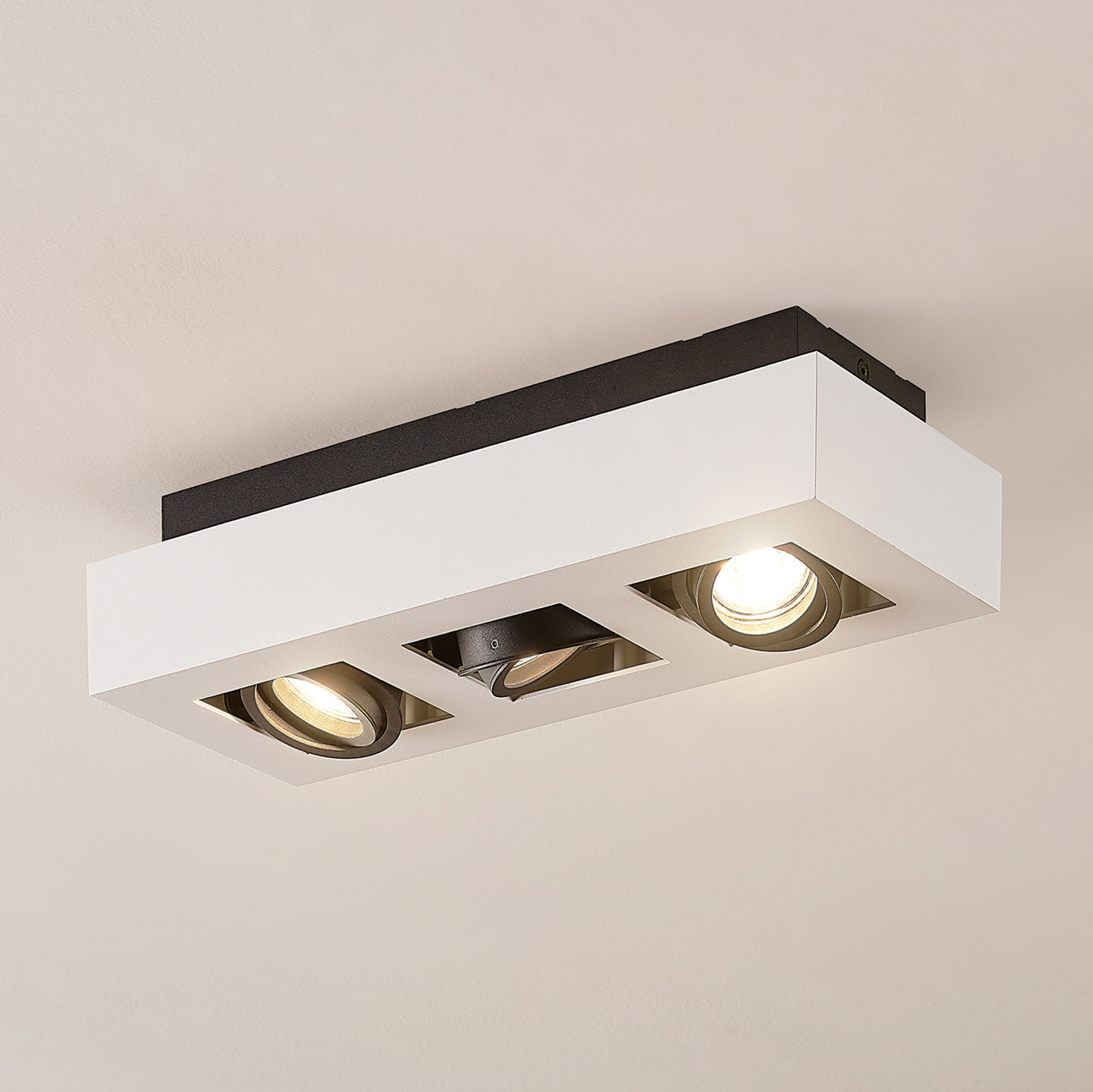 Arcchio Arcchio Vince, lampa sufitowa, 36x14cm biała