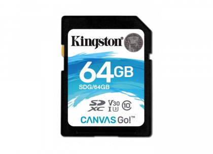 Kingston SDXC Canvas Go! 64GB (SDG/64GB)