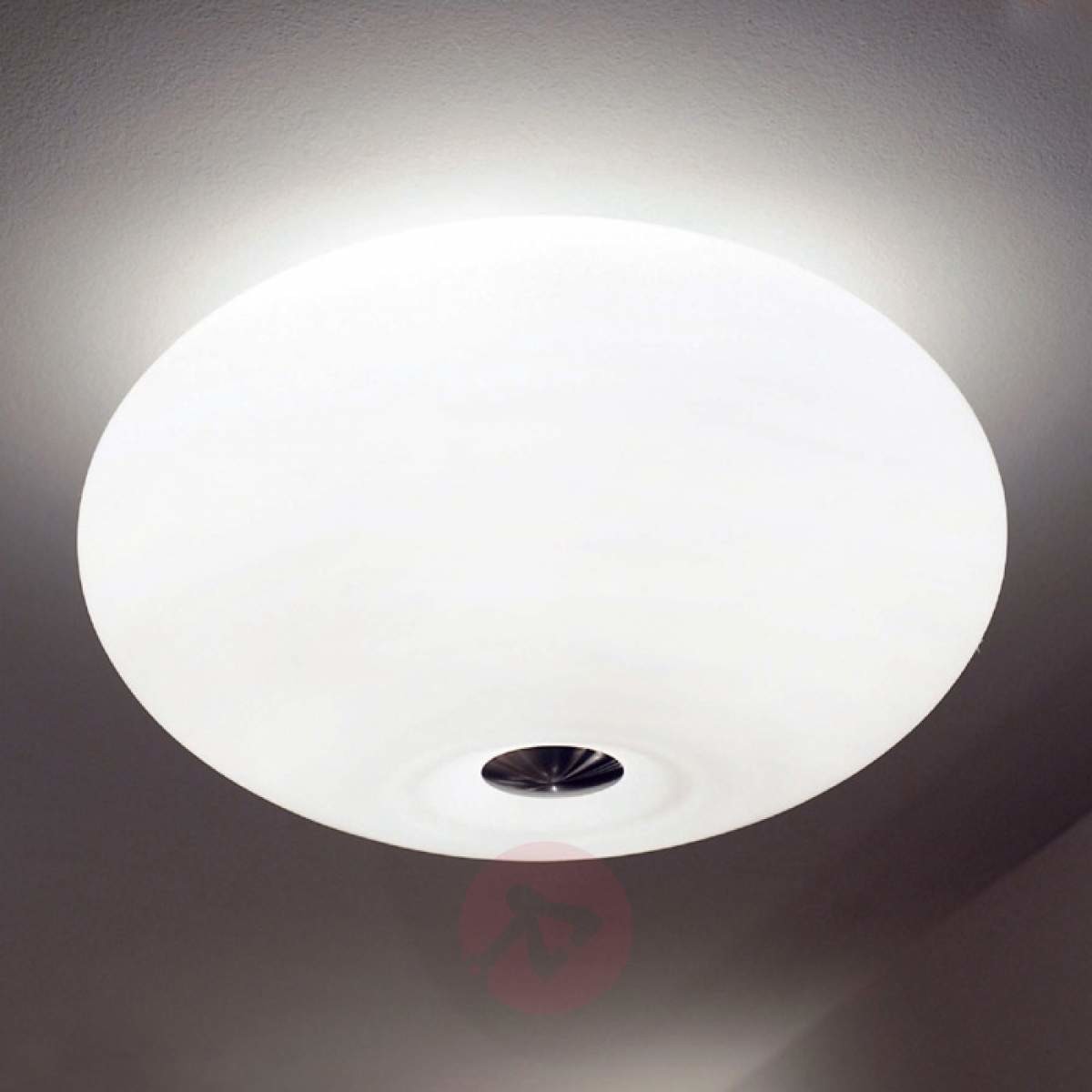 Casablanca Piękna lampa sufitowa AIH 38 cm biała matowa
