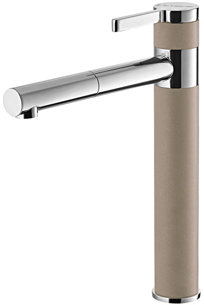 Alveus Bateria zlewozmywakowa peeble + chrom ZINA 1129059