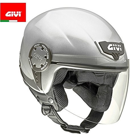Givi HPS 104 Demi kask Jet, srebro H104FSLSV61