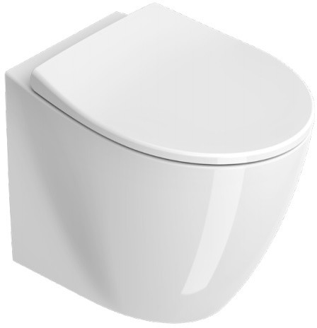 Catalano Italy Toaleta WC stojąca 52x37 cm bez kołnierza biała 1VP52RIT00