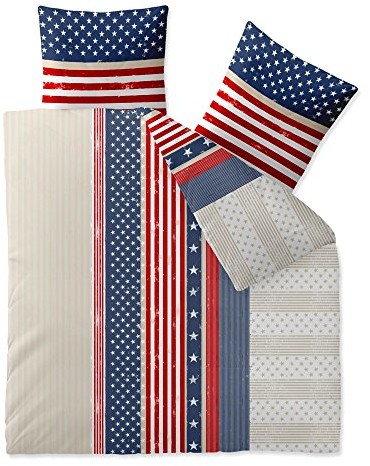 CelinaTex Pościel | różne rozmiary | bawełna renforcé OEKO-TEX | Fashion America, szary, 200 x 200 cm 5000416