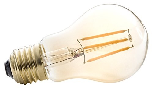 Konstsmide Gnosjö  7720  013 A +, lampy LED, szkło, 4 Watts, E27, przezroczyste, 5.5 x 5.5 x 9.8 cm 7720-013