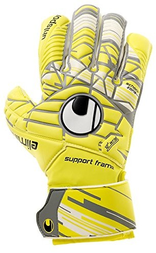 Uhlsport rękawice męskie Elm Unlimited Soft SF-bramkarskie, żółty 101102401