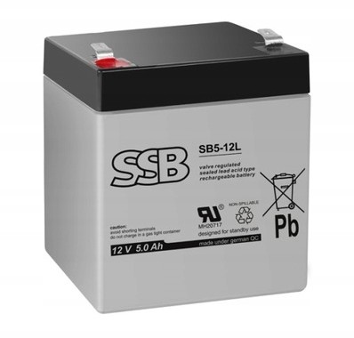 SSB Akumulator Agm Sb 5-12 12V 5Ah