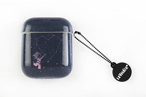 Wondee Global Brands Services Pokrowiec ochronny na słuchawki Airpods model 1 i 2, wykonany z TPU, błyszczący, gwiazdy WVOAIRP003
