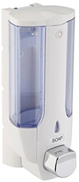 axentia 282445 ścienny dozownik do mydła w płynie, 380 ml, biały 282445