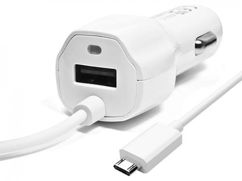 Blow Ładowarka samochodowa micro USB i USB 3.1A ACCMU31W ACCMU31W