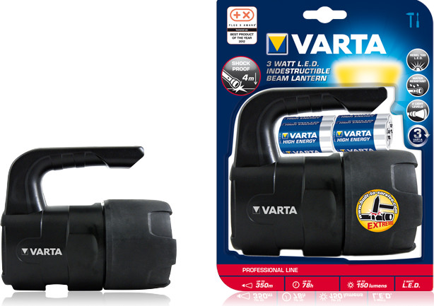 Varta LATARKA NIEZNISZCZALNA 3 WATT LED LANTERN 4C 18750101421