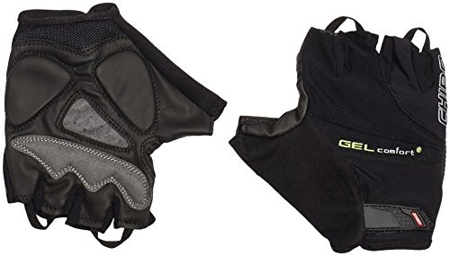 Chiba mężczyzn Gel Comfort Plus rękawice bejsbolowe, czarny, XXL (Chiba30455 Black XXL)
