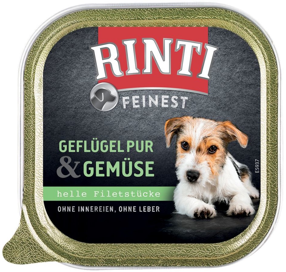 Rinti Feinest 11 x 150 g Czysty drób z ryżem