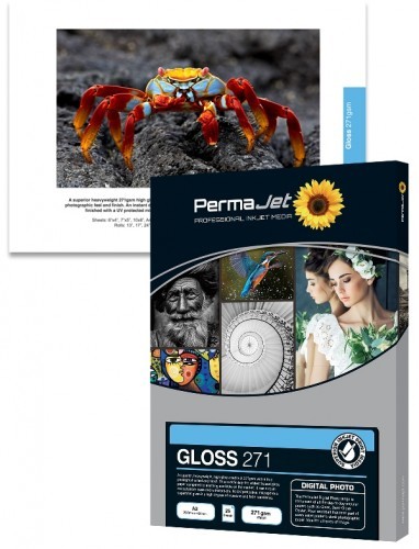 PermaJet Papier fotograficzny PermaJet Gloss 271 A3+) 25 arkuszy APJ50832 (APJ50822)